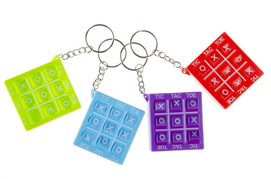 Pack of 48 Tic Tac Toe Key Chains