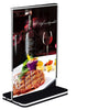 Vertical Design T-Shape Acrylic Sign Holder 10 x 20cm