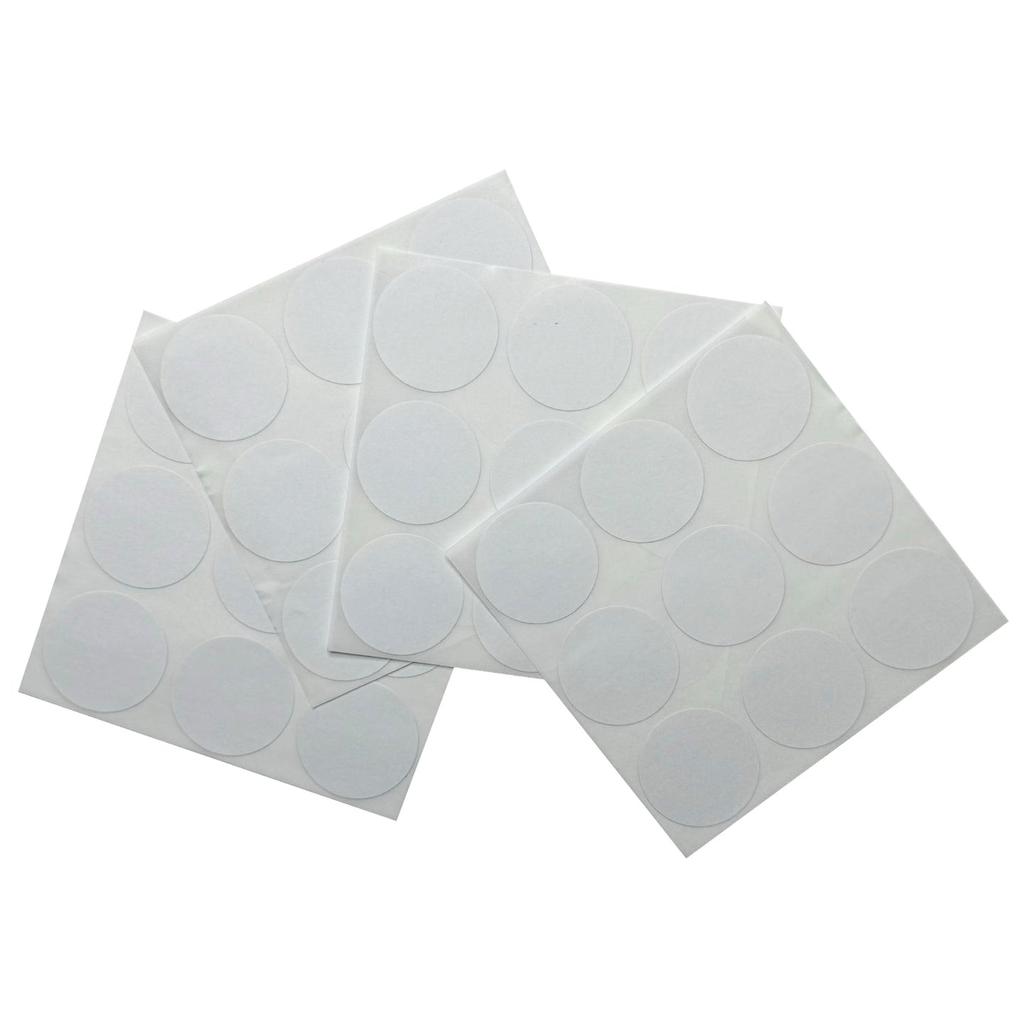 Pack of 72 White 29mm Round Labels - Stickers