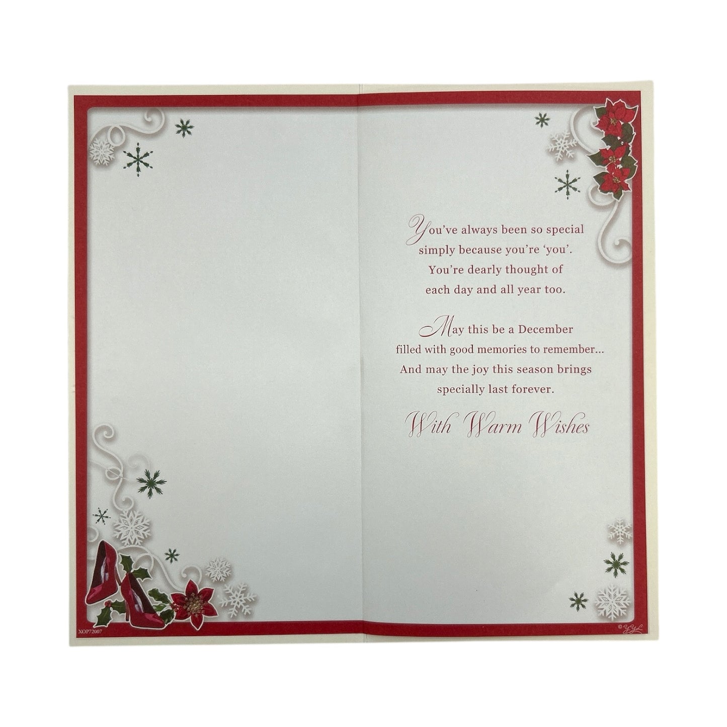 For Someone Who’s Like a Daughter Christmas Card