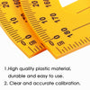 50cm Plastic Removable Handle Teaching Protractor