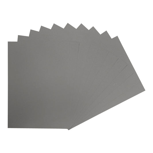 Pack of 50 A4 Grey Coloured Card 160gsm Sheets