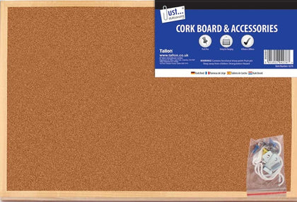 Tallon Just Stationery 300x450mm Cork Board
