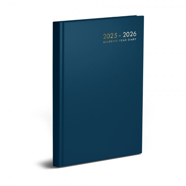 Navy 2025-2026 A5 Week To View Academic Diary