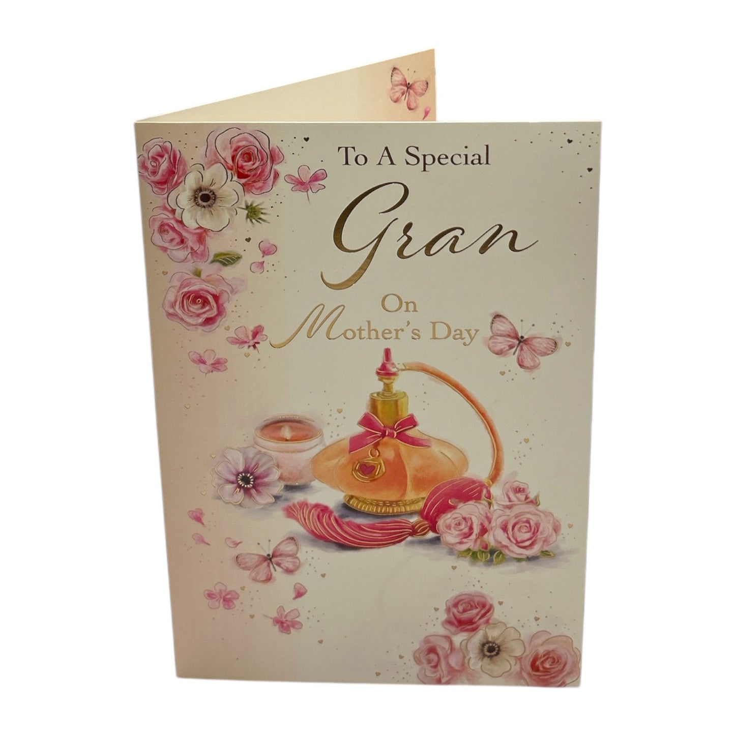 To A Special Gran Pretty Perfume Design Mother's Day Card