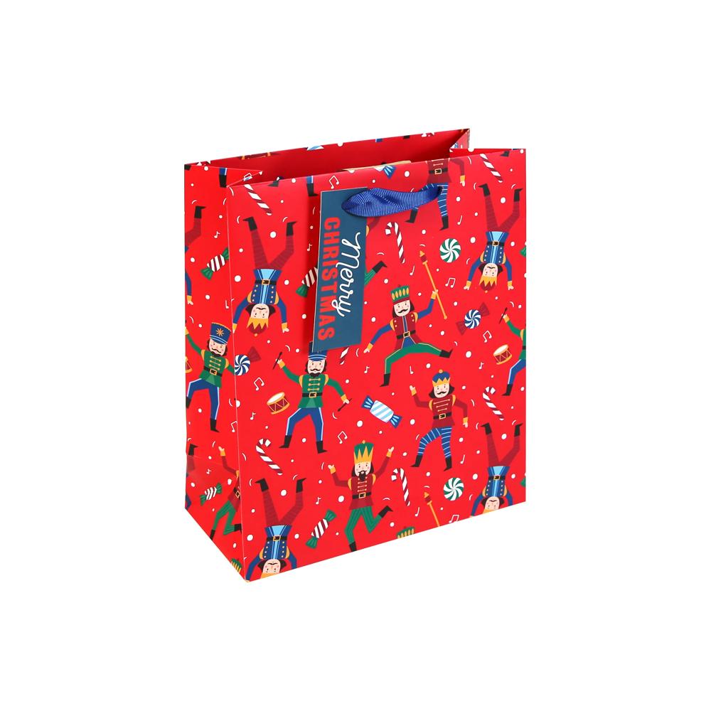 Christmas Nutcracker Medium Gift Bag