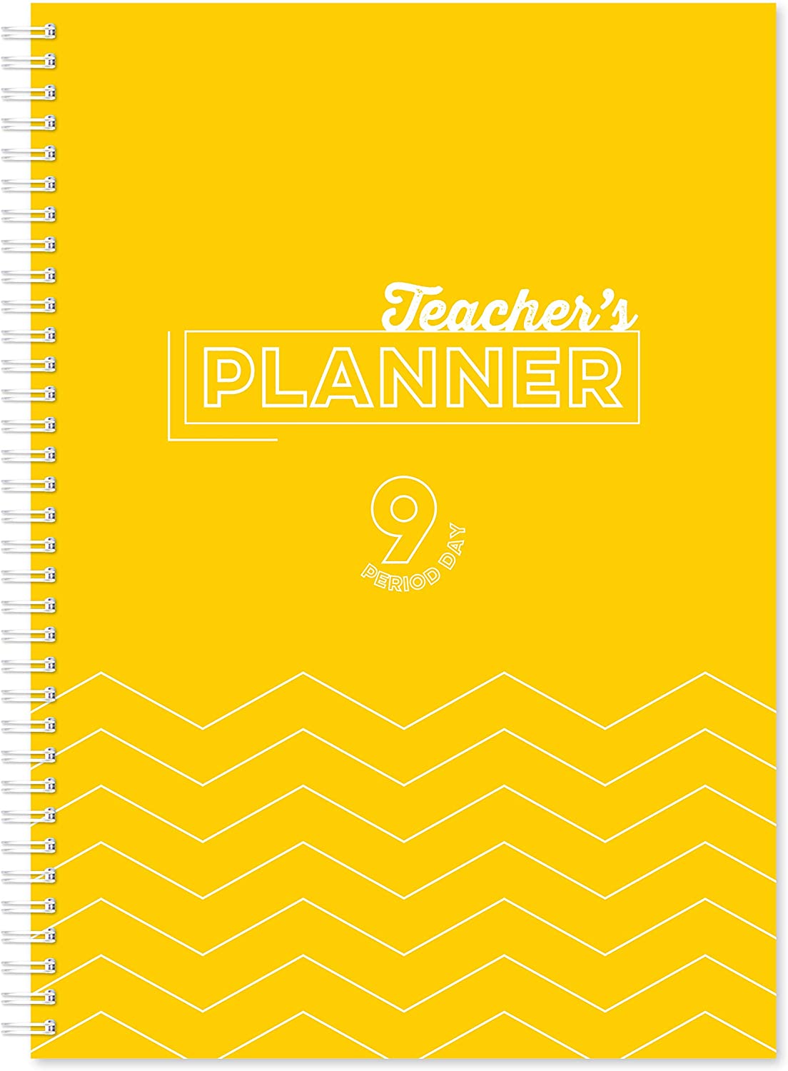 A4 Teacher's 9 Period Yellow 204 Days Academic Planner and Record ...