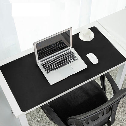 Office Desk Black Writing Mat 90 x 43cm 