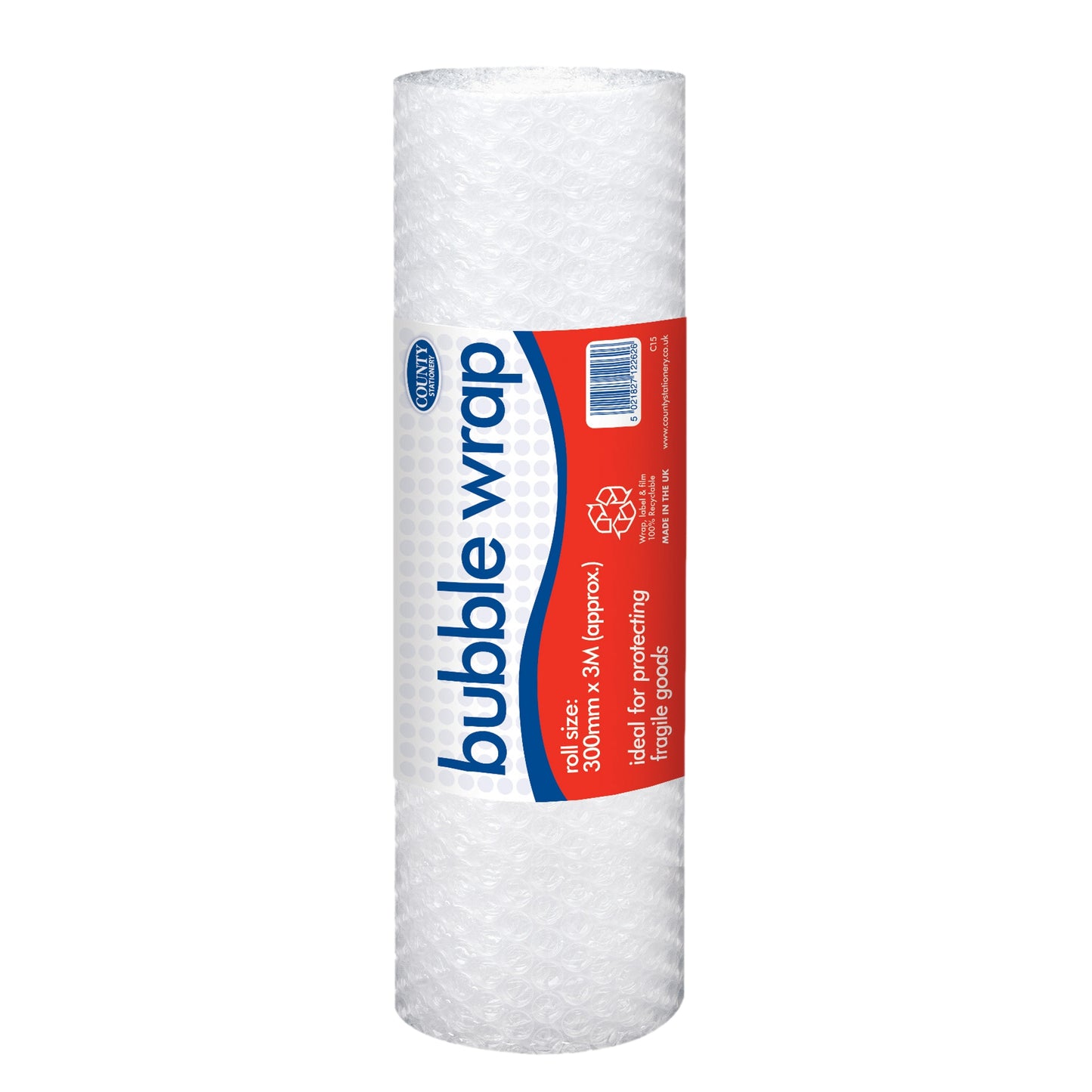 Value Bubble Roll Cushion Wrap 30cm x 3m