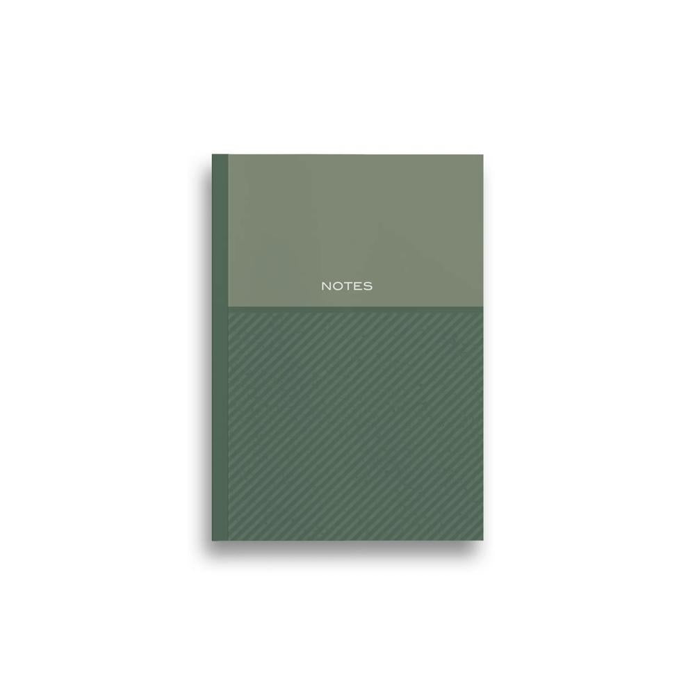 A5 Lined 100 Pages Green Block Design Notepad By Jolipad– Choice Wholesale