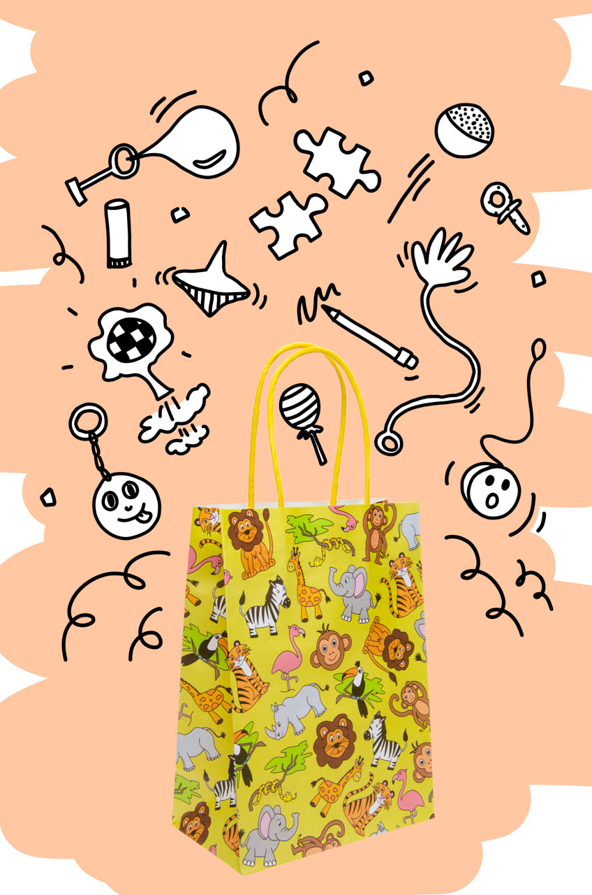Wild Animals Paper Gift Bag