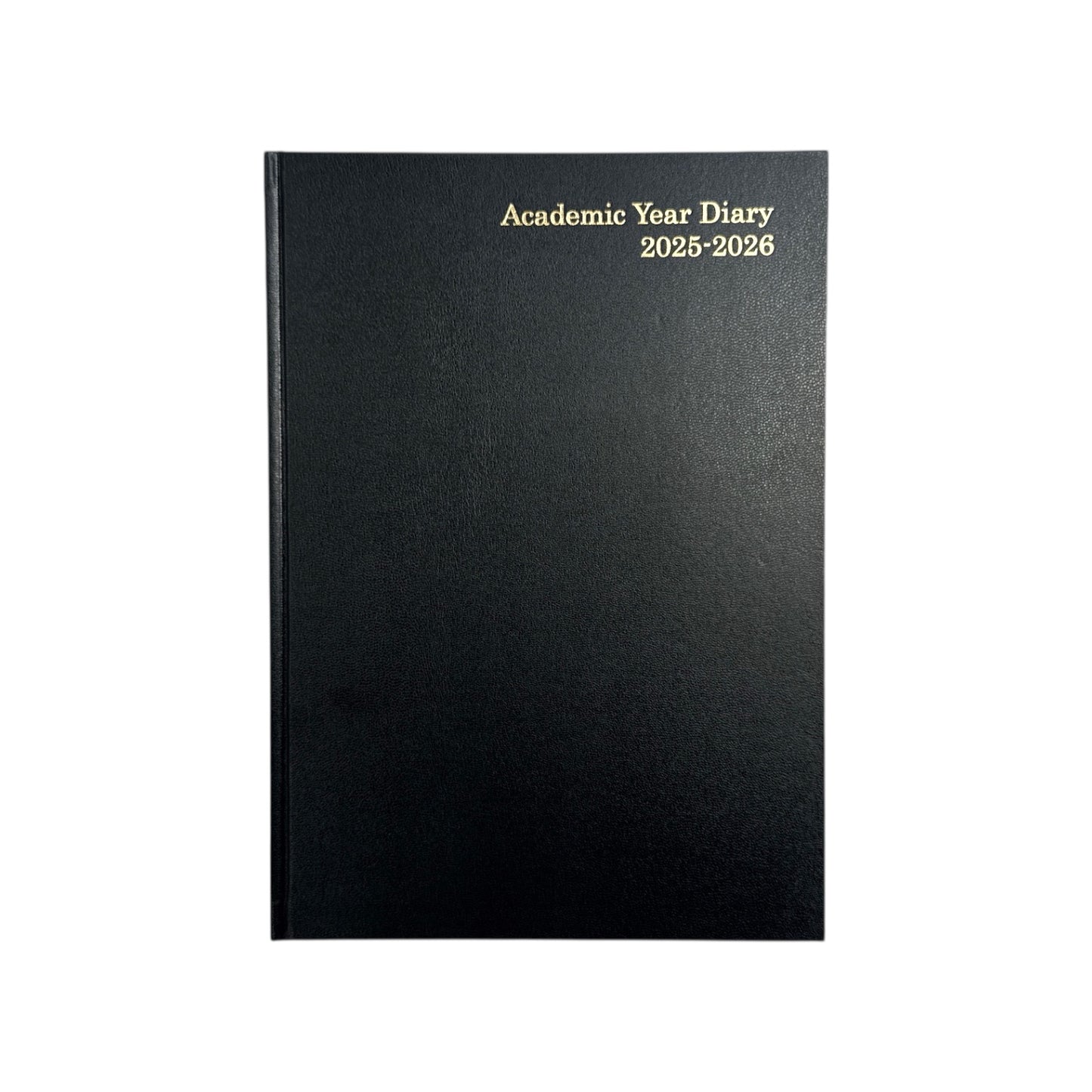 Janrax 2025-2026 A4 Day Per Page Black Academic Diary