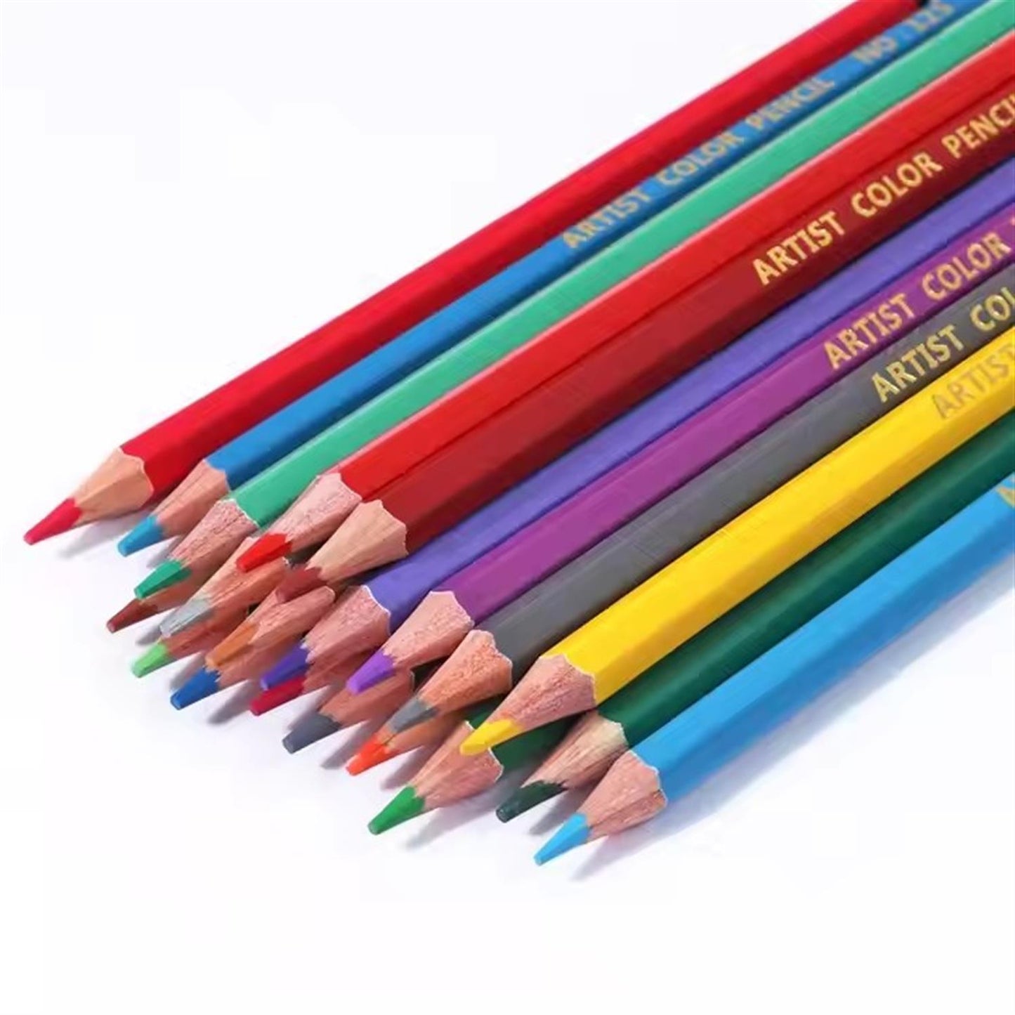 Pack of 120 Oily Colour Pencils With Sharpeners