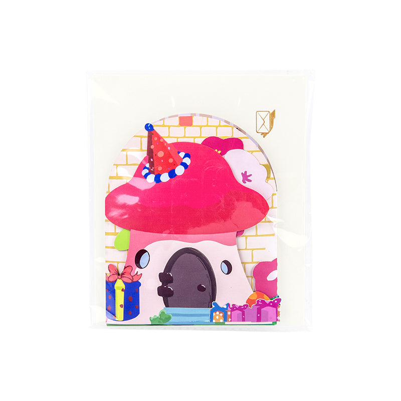 Meow Magic 3 Fold Pop Up Birthday Card