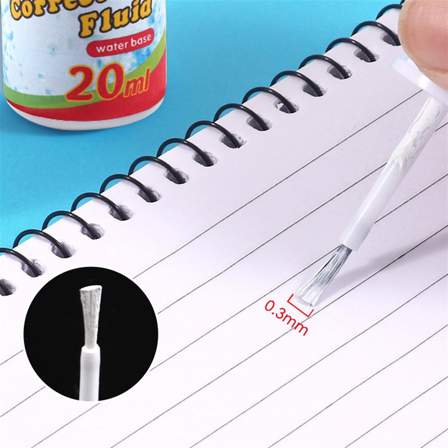 20ml Liquid Non-Toxic Safe Correction Fluid Pen