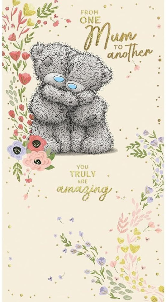 Bears Hugging From One Mum to Another Mother's Day Card