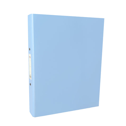 A4 Pastel Blue Paper Over Board Ring Binder by Janrax