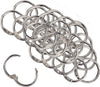 Pack of 100 Metal Binding Rings 19mm