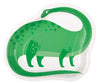 Pack of 8 Blue & Green Dinosaur Shaped 8.25" Plates