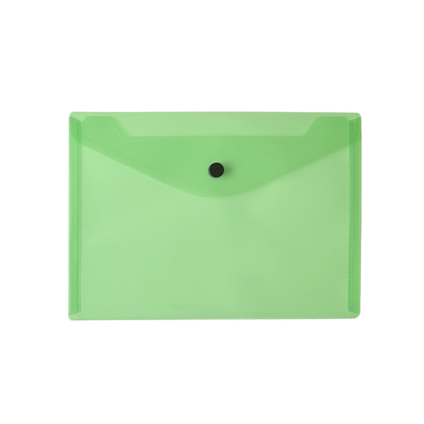 Pack of 12 A5 Green Document Wallets by Janrax