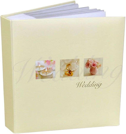 Rich Cream Colour Pearl Series Rose Design Wedding Album 32 x 27.5cm