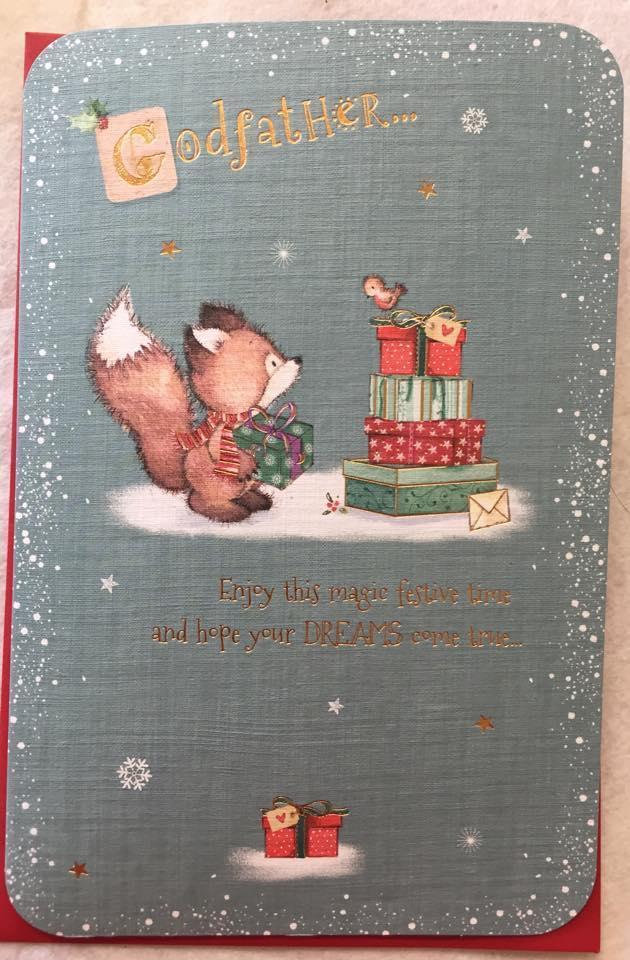 Godfather - Cute Christmas Card 