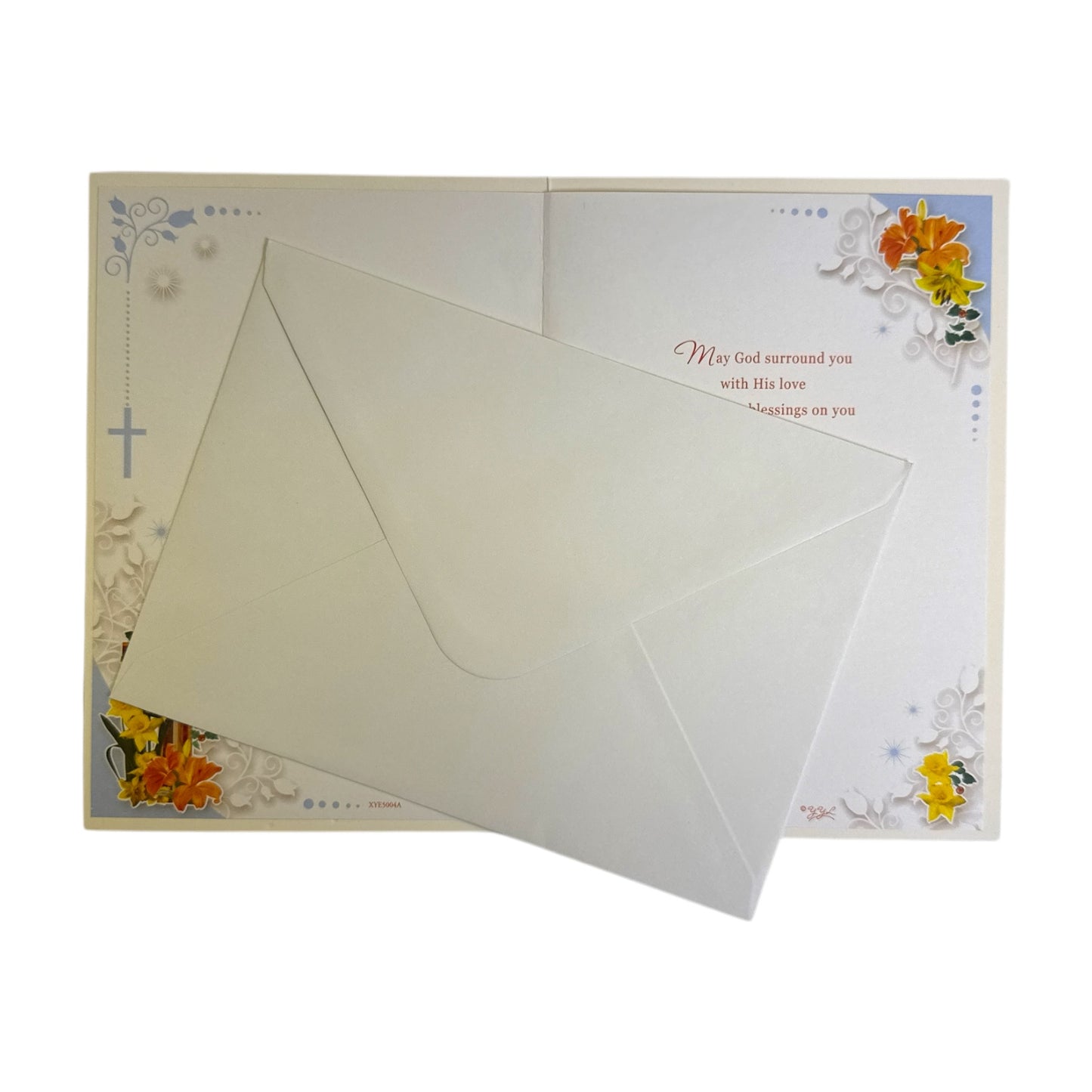 Happy Easter Traditional Religious Greeting Card