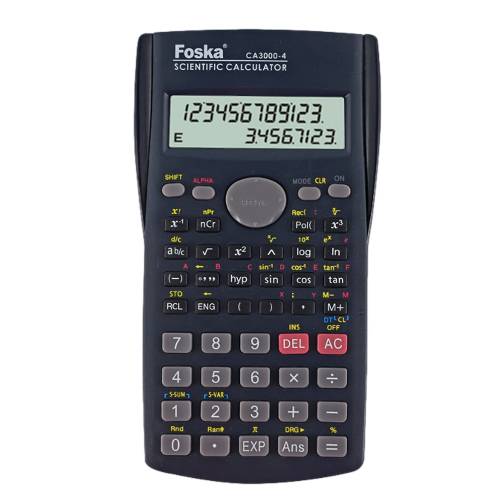 10+2 Digit 2-Line Display 240 Function Electronic Scientific Calculato ...
