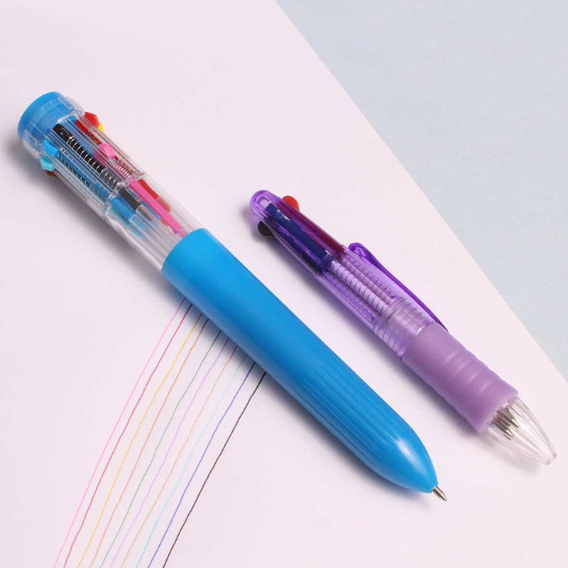 Multicolor Retractable Ball Pen