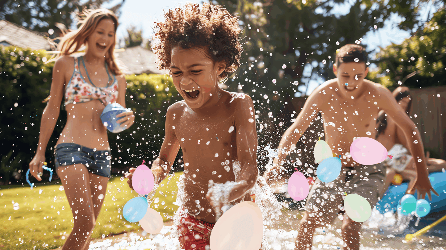 Box of 960 Water Bombs Balloons Assorted Neon Colours