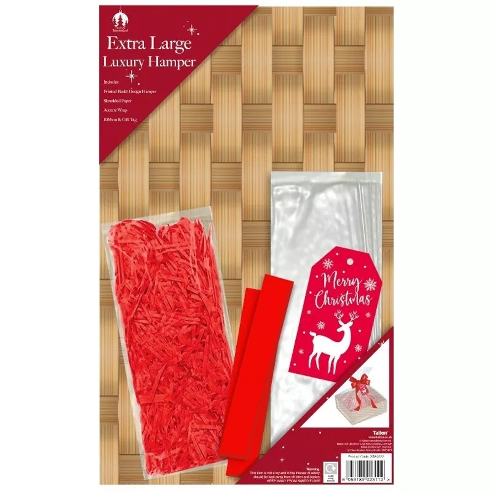 Make Your Own Extra Large Luxury Christmas Gift Hamper Kit