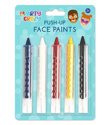 Pack of 5 Assorted Face Paint Crayons