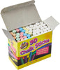 50 Chalks 25 White 25 Assorted Coloured
