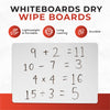 Pack of 12 A4 Whiteboards Dry Wipe Boards