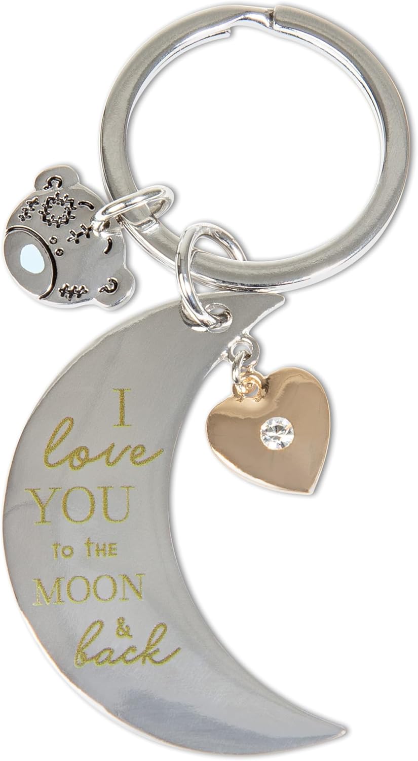 Moon and Back Secret Gift Candle & Keyring Set