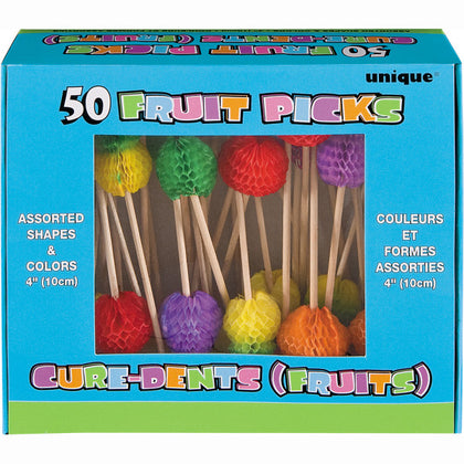 Box of 50 Fruit Picks