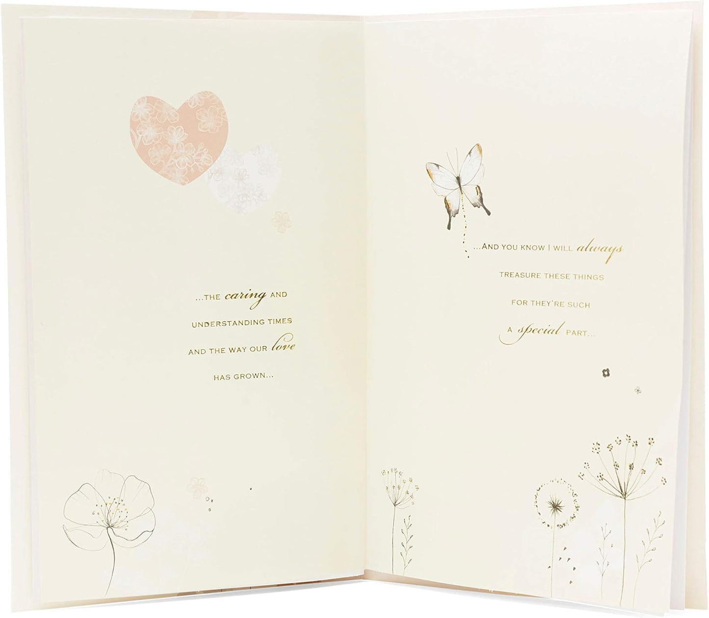 Butterflies Design Wife Birthday Card