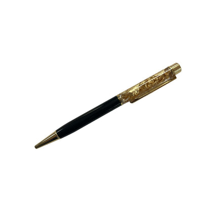 Age 50 Captioned Gold Leaf Ballpoint Gift Pen