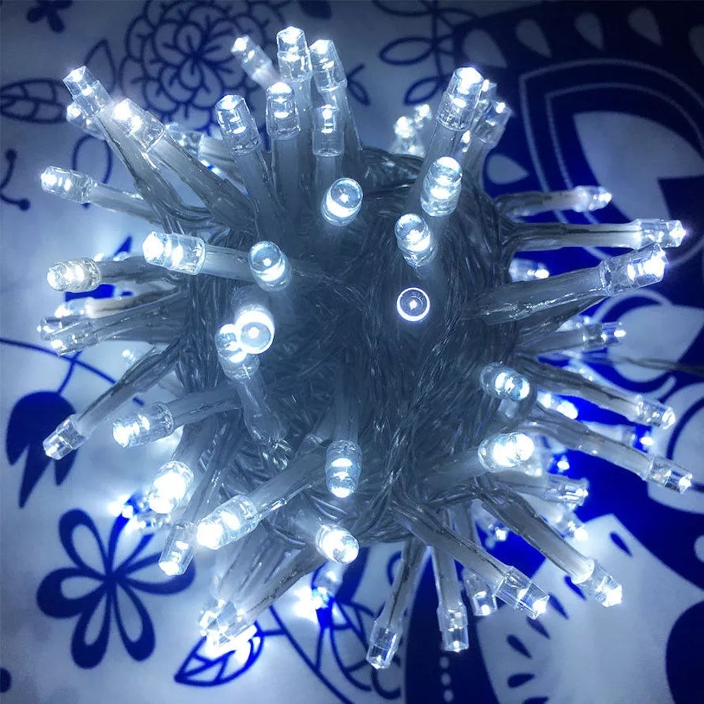 100 Cold White Indoor Battery Operated Led Lights