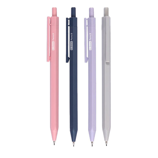 Pack of 4 0.5mm Hexagon Mechanical Pencils