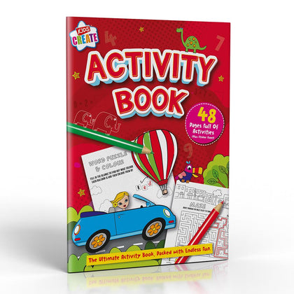 48 Pages Activity Book