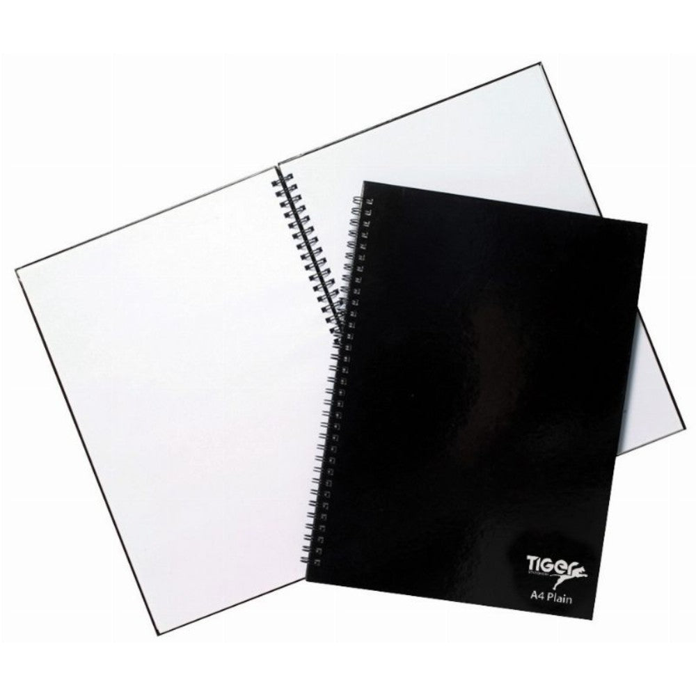 Tiger TwinWire A4 60 Sheet Plain Notebook– Choice Wholesale