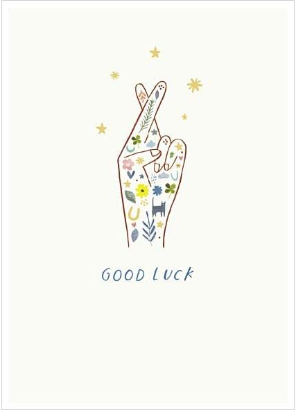 Kindred Good Luck Fingers Crossed Card {DC}