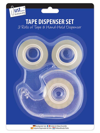 Tape dispenser set