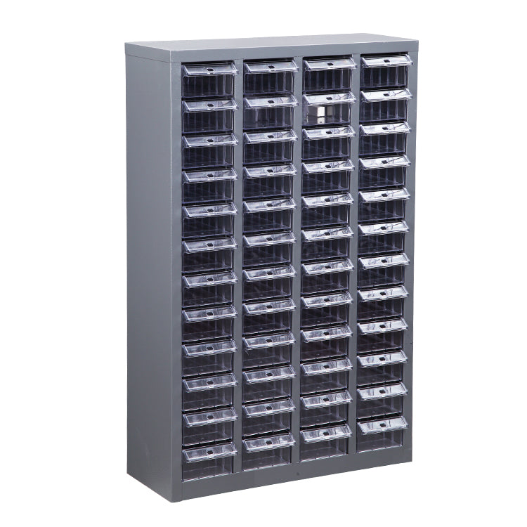 Clear 48 Drawers Parts Cabinet Storage Unit