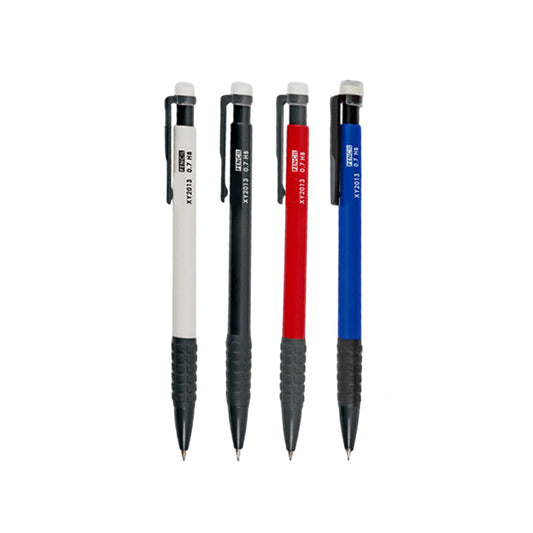 Pack of 4 0.7mm Mechanical Pencils With Eraser