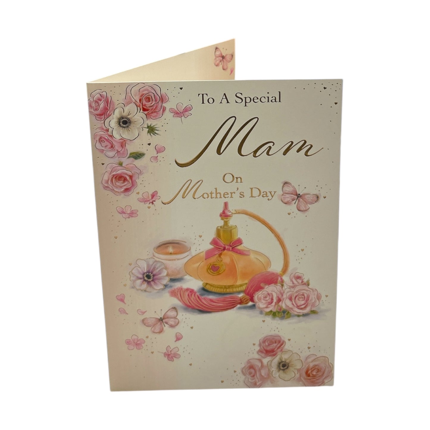 To Mam Pretty Perfume Design Mother's Day Card