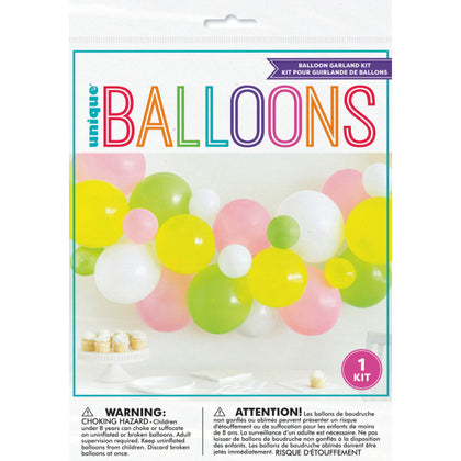 Pack of 26 Assorted Spring Colors Latex Balloon Garland Kit