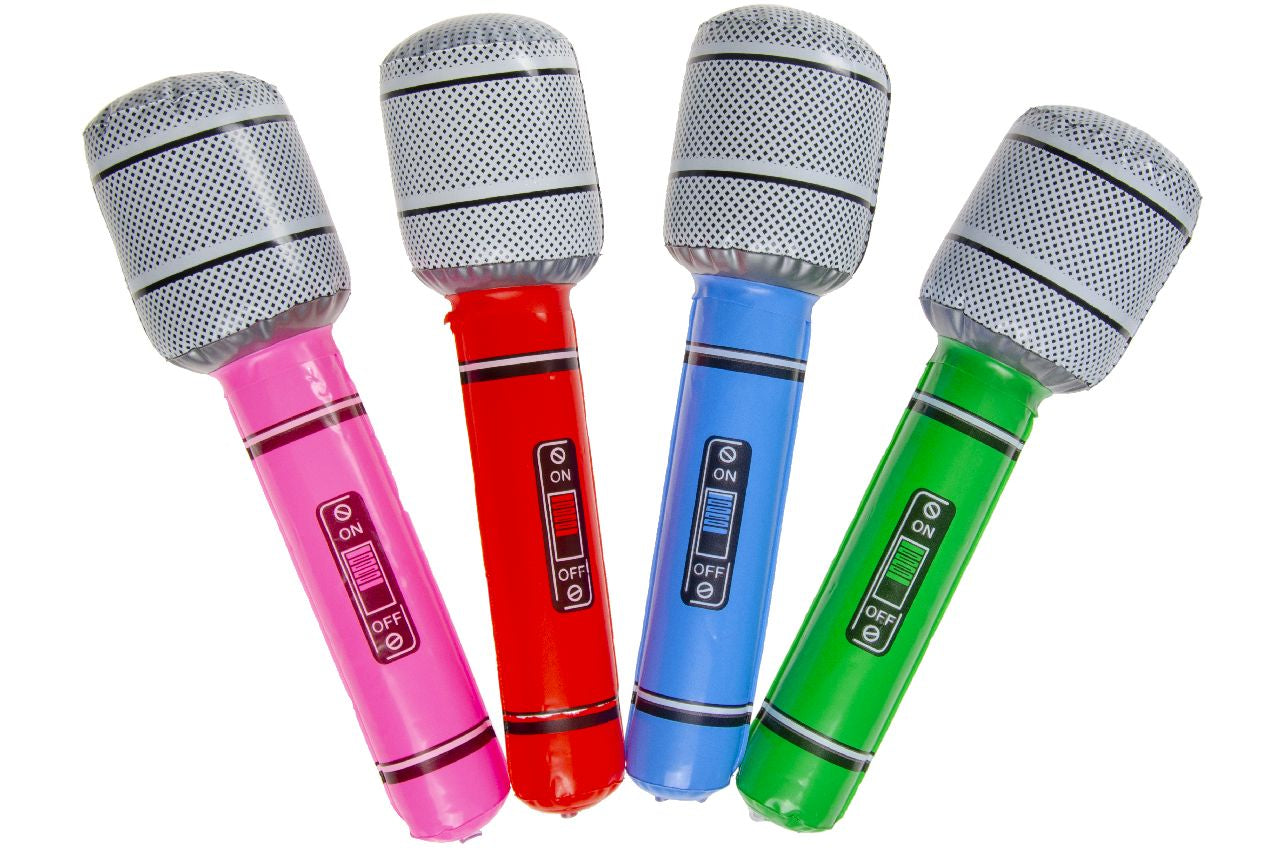 Pack of 12 Inflatable Mini Echo Mics– Choice Wholesale