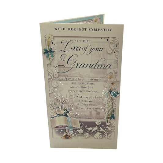 Loss of Grandma Deepest Sympathy Opacity Card